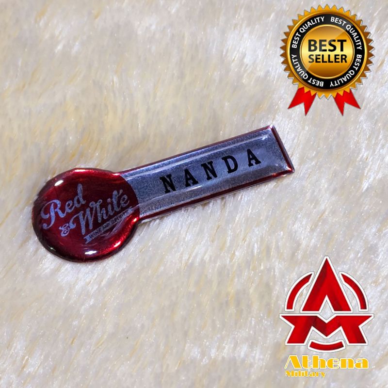 Name Tag Custom | Papan Nama Sesuai Permintaan
