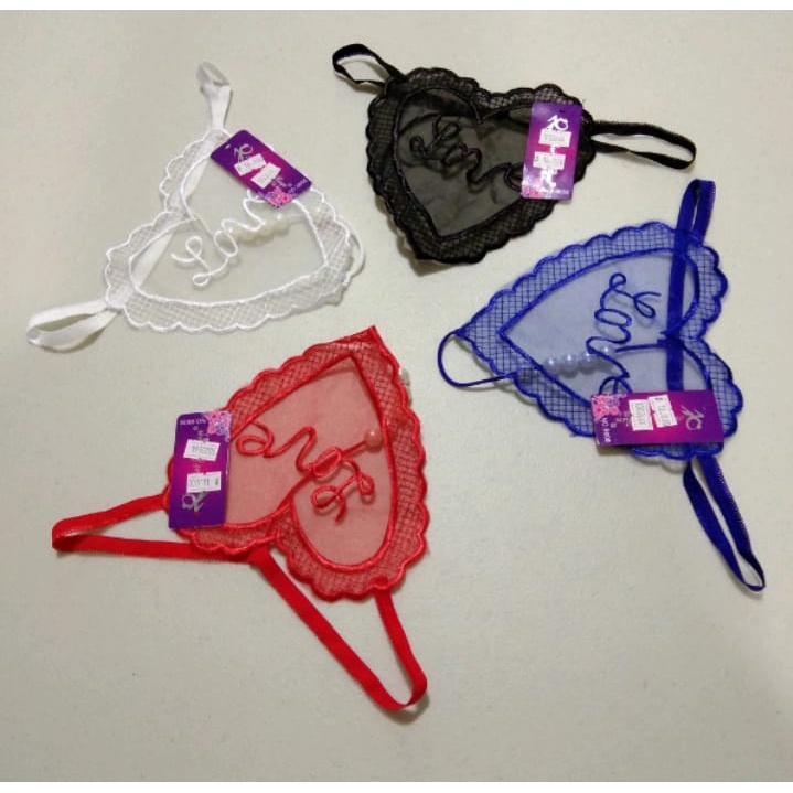 CELANA DALAM/ GSTRING SEXY TRANSPARAN 36