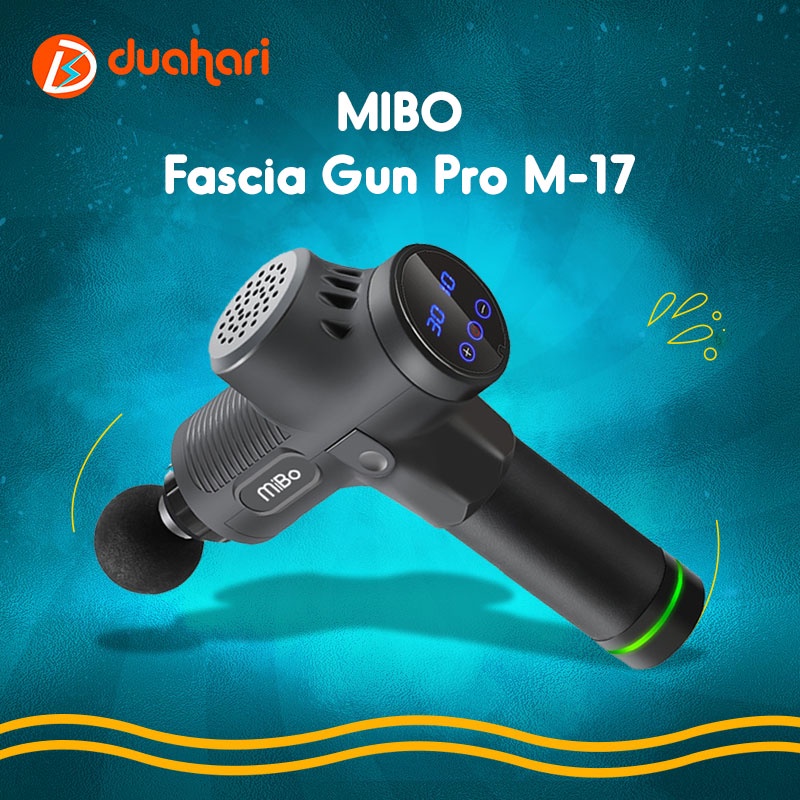 Mibo Fasia Massage Gun Pro M17 Alat Pijat Elektrik Portable