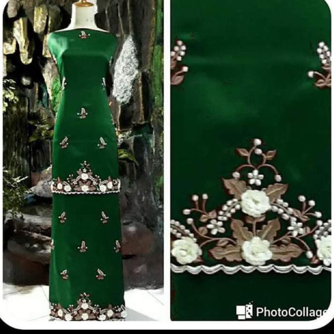 Bukittinggi Original Bakal Baju / Sulaman / Bordiran Bukittinggi / Stelan - Bordiran Sulaman