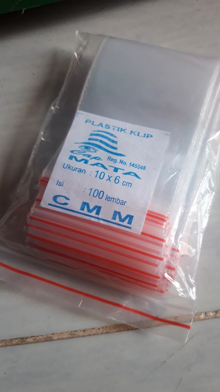 Plastik Klip Mata Per Pack (isi 100)