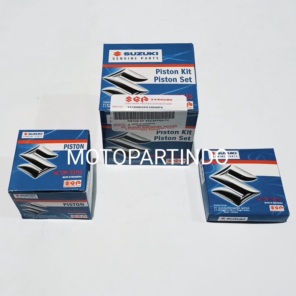 PISTON KIT SATRIA FU 150 STANDART PISTON SET SATRIA FU 150 CC STANDART-1