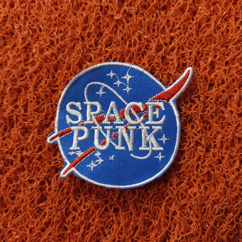 Patch bordir SPACE PUNK terlaris best quality