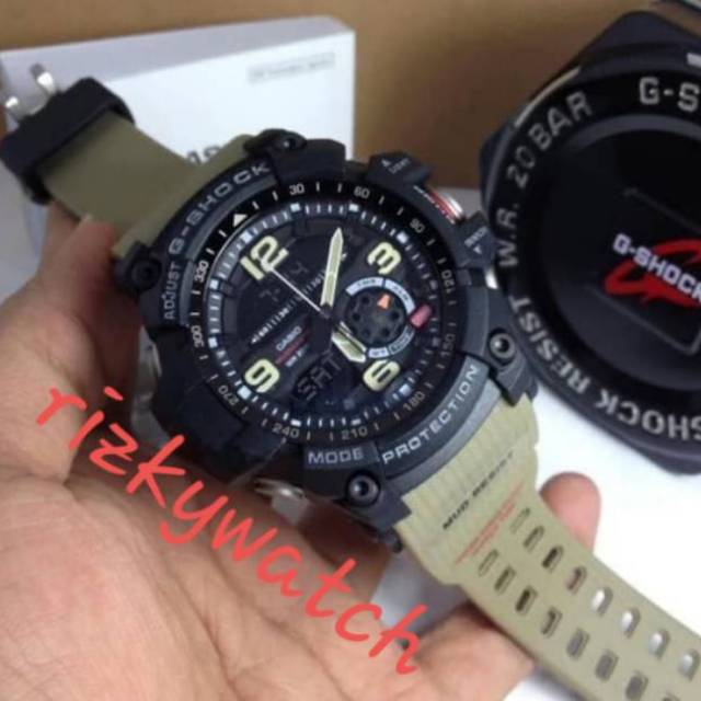 Jam Tangan Cowok Casio Gshock GG1000 Ori BM Autolight kompas aktif