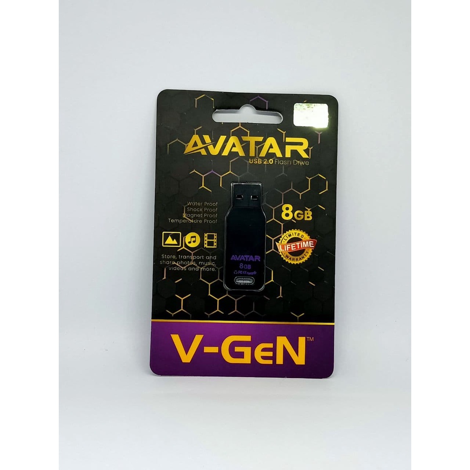 FLASHDISK V-GEN 8GB AVATAR