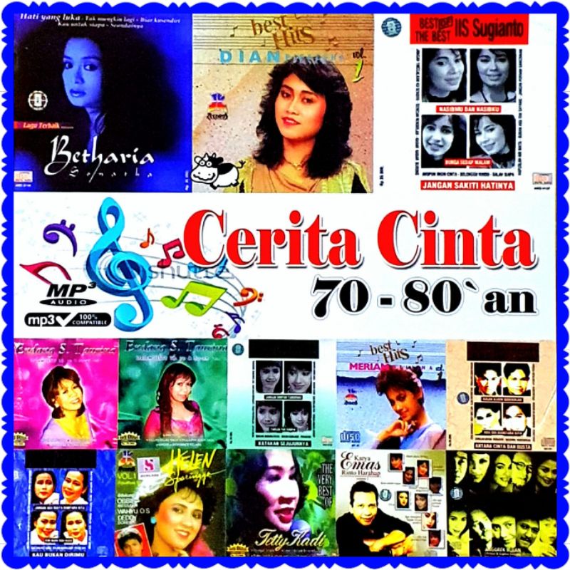 KASET MP3 LAGU 70-80an CERITA CINTA POP INDONESIA TEMBANG KENANGAN NOSTALGIA-LAGU POP INDONESIA LAWA