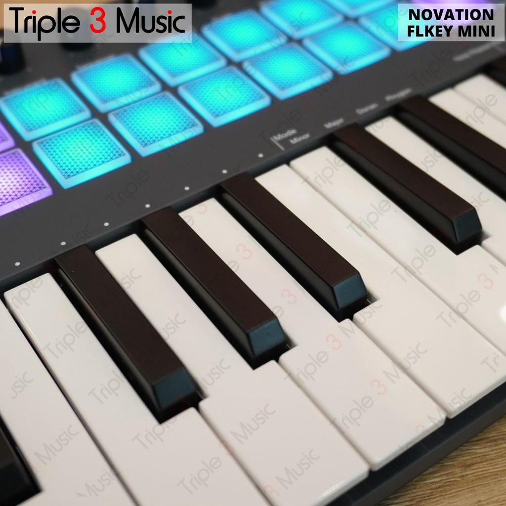 Novation FLKey Mini 25 Key FL Studio Midi Controller Mini Keyboard