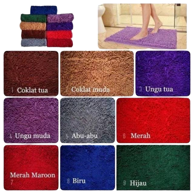 Keset cendol microfiber - Keset cendol