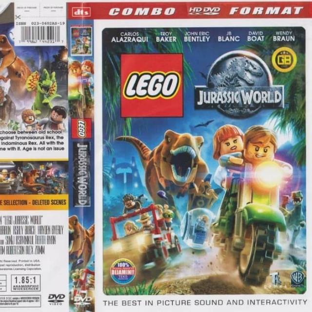 MURAH DVD film anak Lego Jurassic world