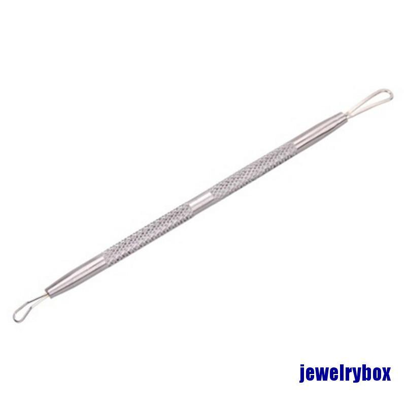 3 Pcs Ekstraktor Jerawat Bahan Stainless Steel