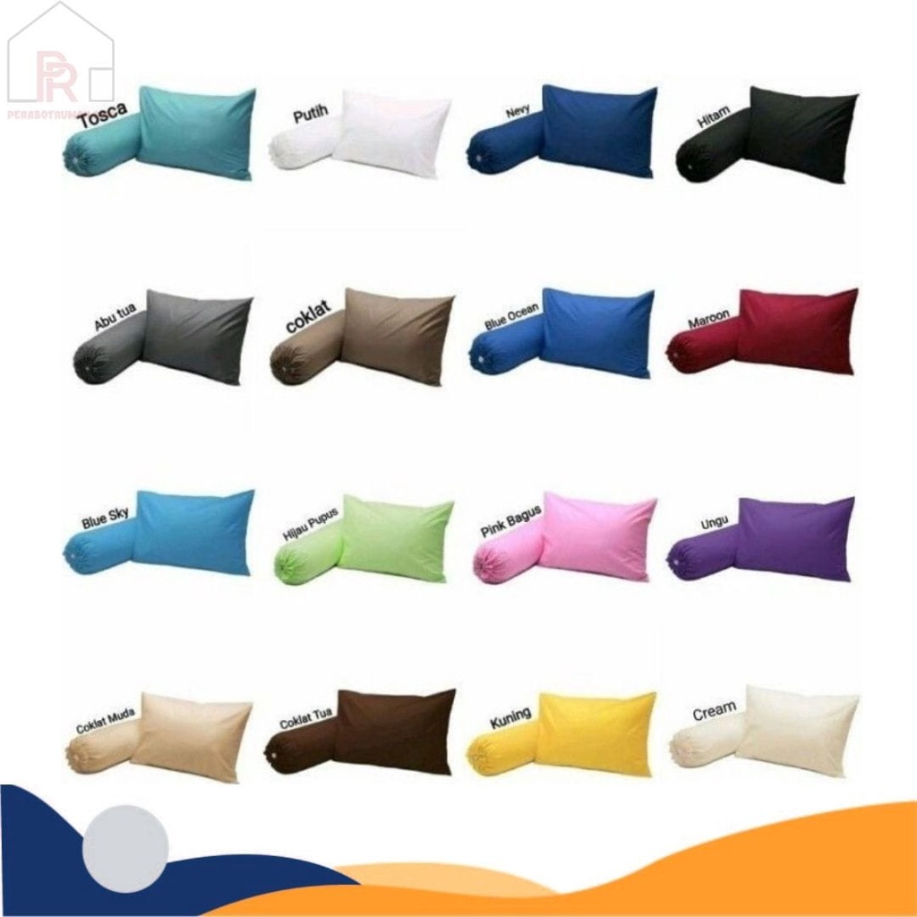 SARUNG BANTAL GULING / SARUNG BANTAL DAN GULING EMBOS POLOS /SARUNG BANTAL GULING MURAH