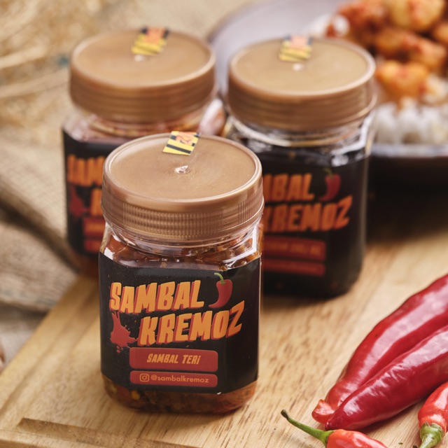 

Sambal Teri (200g) Sambal Kremoz
