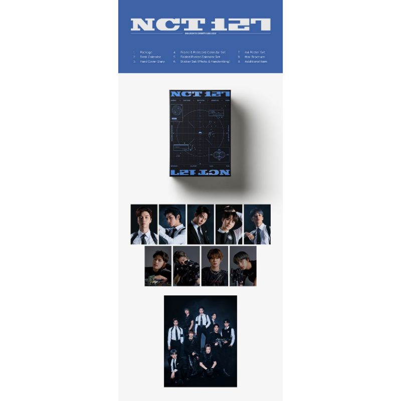 Sharing NCT 127 Season's Greetings 2021
