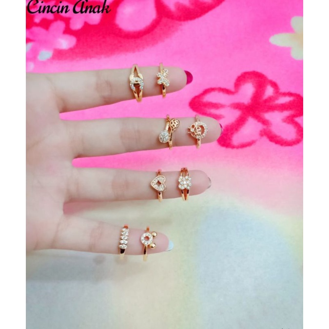 cincin anak bahan uang koin