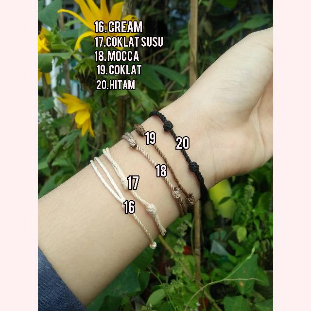 GELANG NAMA INITIAL/INISIAL BRONZE METAL 1 HURUF