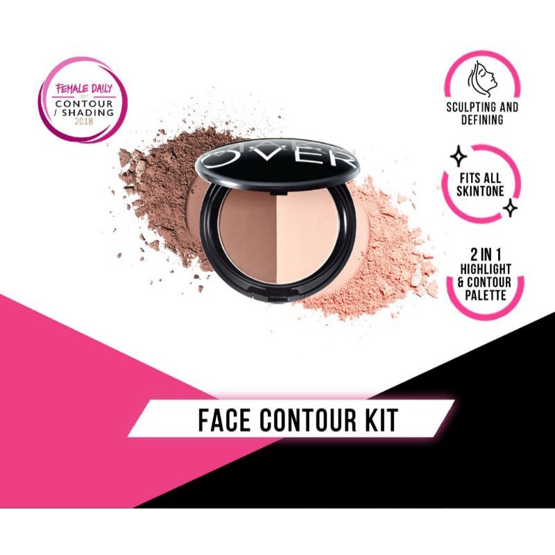 Make Over Face Contour Kit Original 100%