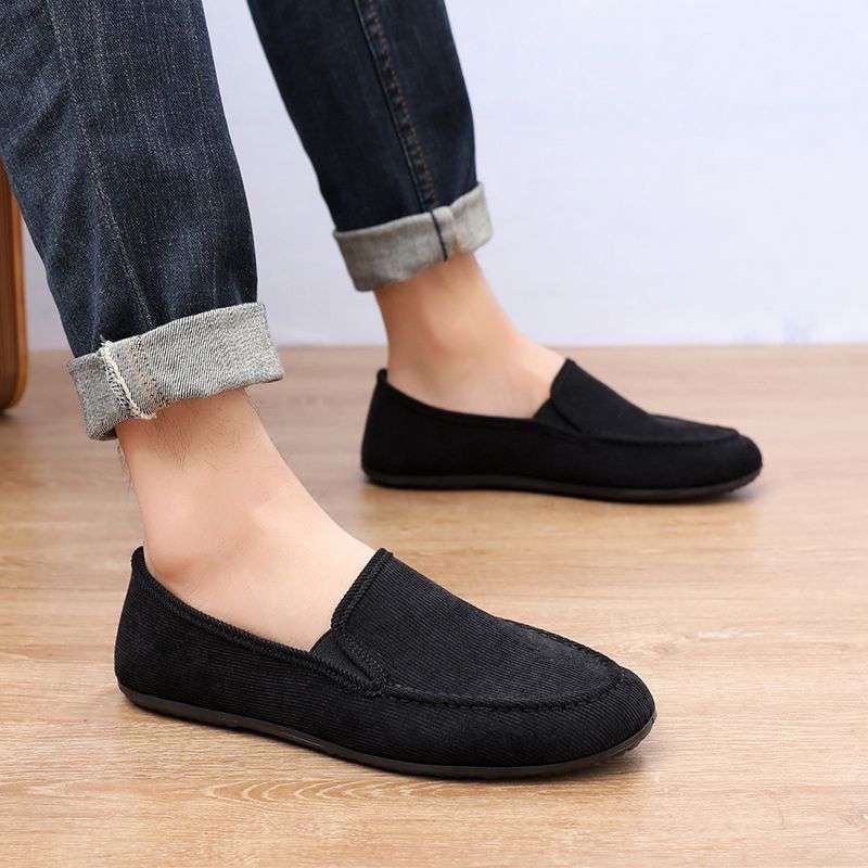 1001 IMPORT SEPATU SLIP ON PRIA SPORT ADELIO FREE BOX DAN KAOS KAKI !!! - 4 WARNA