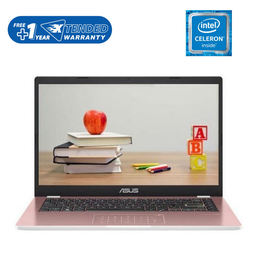 ASUS E410MA-BV453TS [14",N4020/UMA/4G/512G PCIe/HD/BLK/OPI] Rose Pink