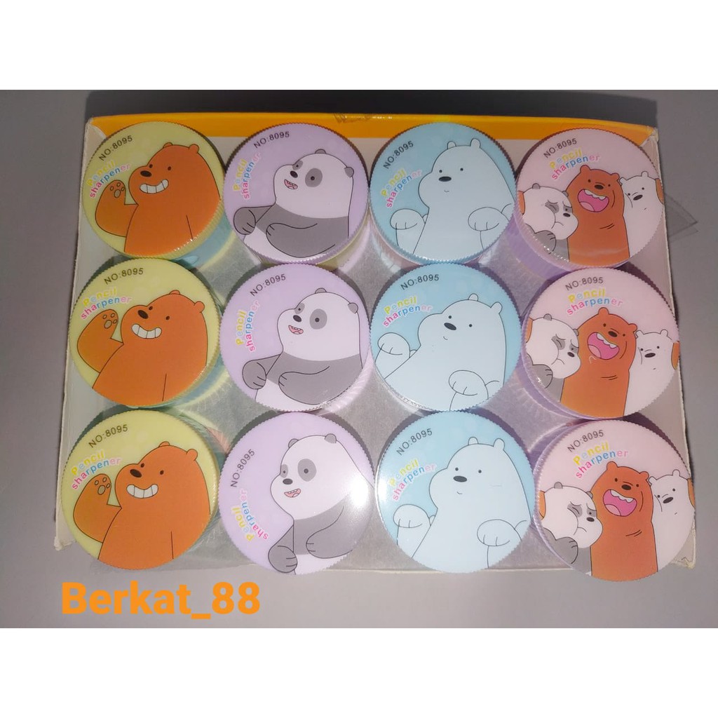 

Rautan Pensil Model Bear / Panda Lucu Dan Unik
