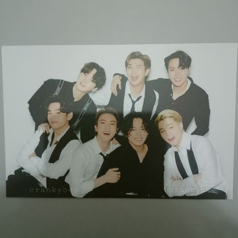 POSTCARD GROUP MERCH NYEL BTS