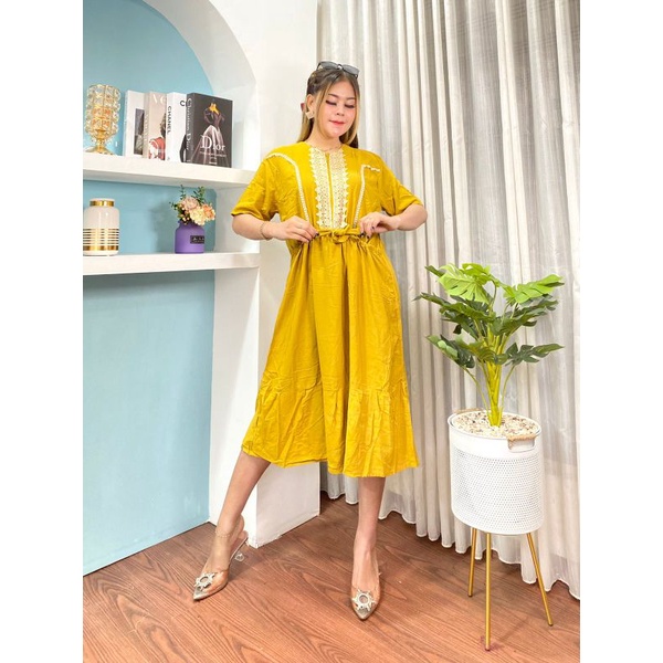 Daster Renda Attaya || daster jumbo Jumbo Polos