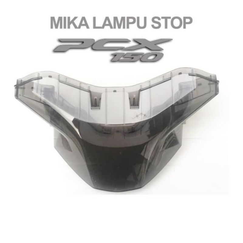 Mika Lampu Stoplamp Belakang PCX 150 Kaca Mika Lampu Rem Belakang PCX 150 Smoke