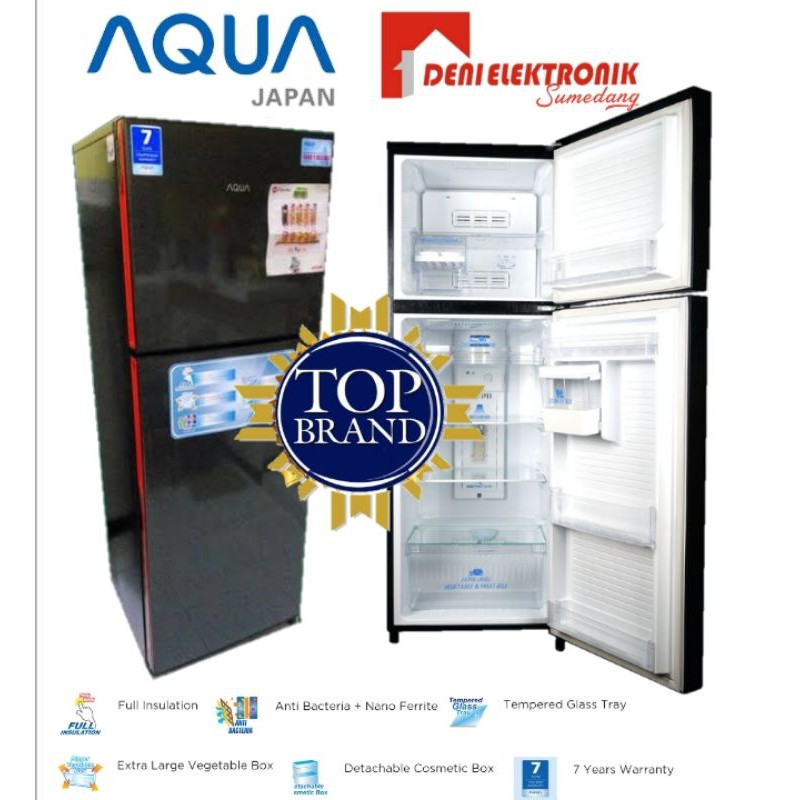 Lemari Es / Kulkas Aqua japan AQR-D270