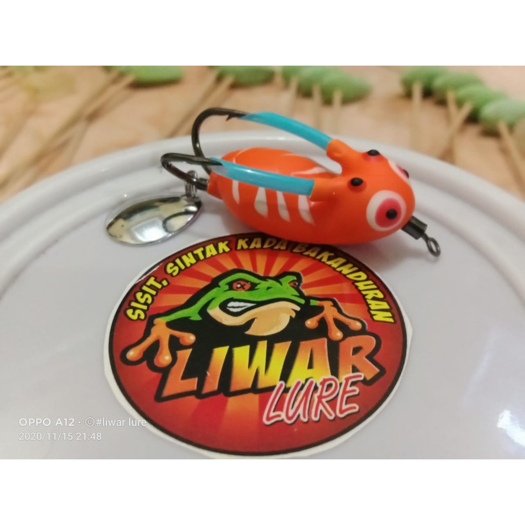 Soft Frog Killer Murah Pikachu Pokemon 4cm Umpan Pancing Casting Toman Gabus Predator Terbaik