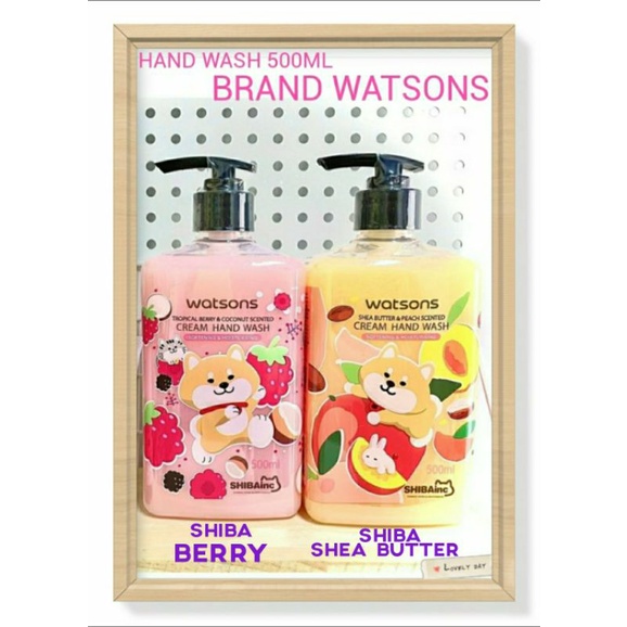 HAND WASH 500ML WATSONS / HANDWASH / SABUN / SABUN CUCI TANGAN