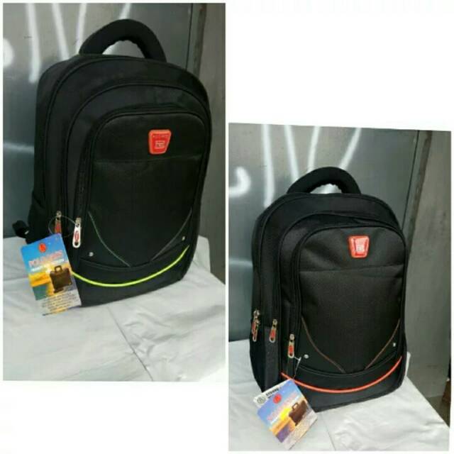 polo pass tas ransel pria tas laptop