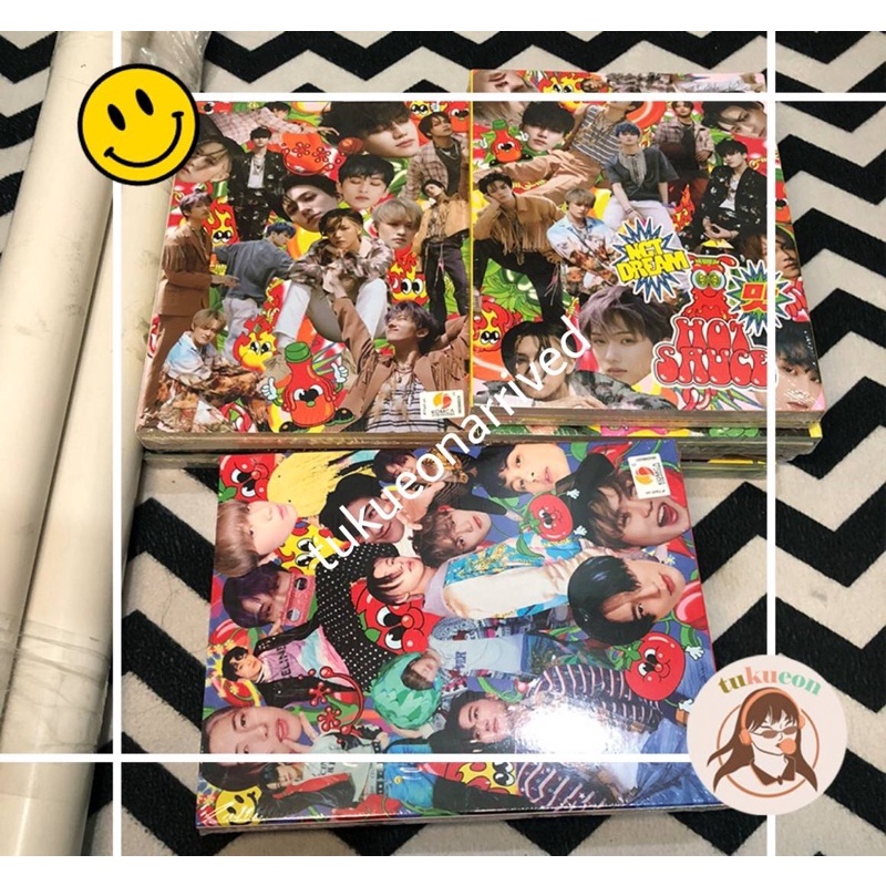 nct dream hot sauce chilling unsealed pc jeno renjun 7dream cafe