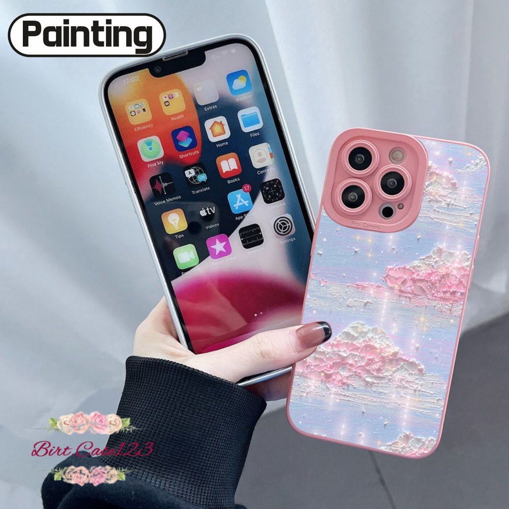 SOFTCASE CASE SILIKON PROCAMERA PAINTING OPPO VIVO SAMSUNG REALME XIAOMI IPHONE INFINIX ALL TYPE BC6382