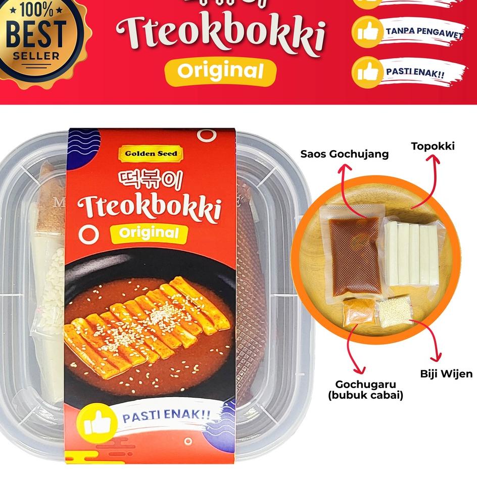 

❤️‍ TOPOKKI ORIGINAL PREMIUM HALAL - TTEOKBOKKI TOPOKI TOPPOKI TOKPOKI PEDAS KOREA 