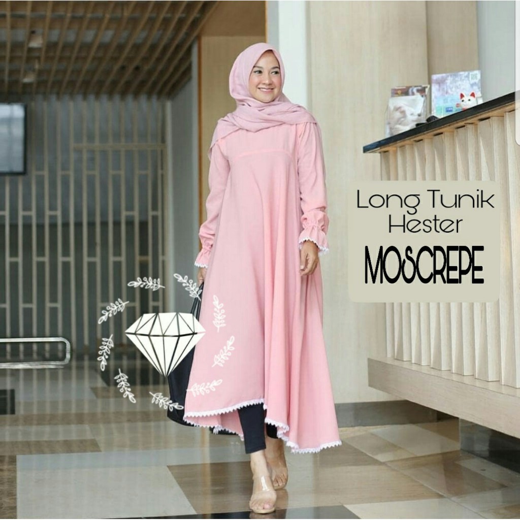 LONG TUNIK HESTER 3Warna