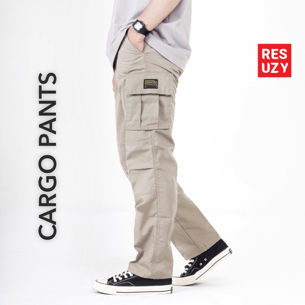 CELANA CARGO PRIA PANJANG CARGO PANTS SIZE JUMBO  RIPSTOP MURAH