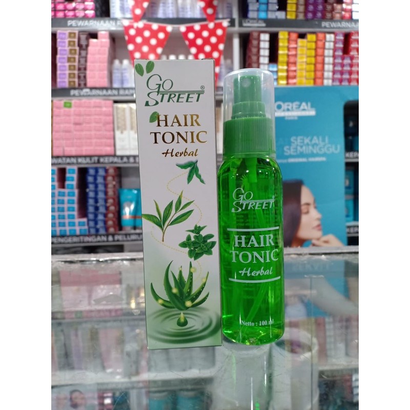 GO STREET Hair Tonic Herbal Ukuran 100 ML