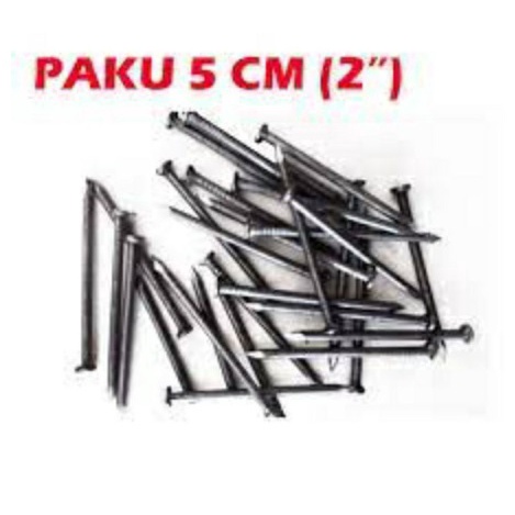 Paku Kayu 2" Inch 5 Cm Repax 200 Gram