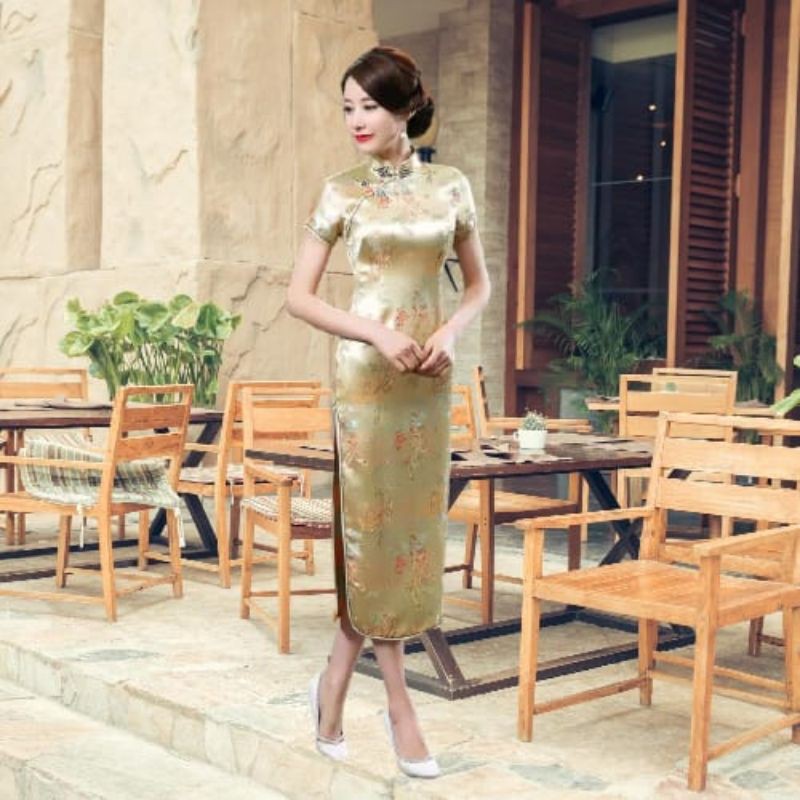 NEW UPDATE Qipao Long Dress Dragon Phoenix Limited Edition