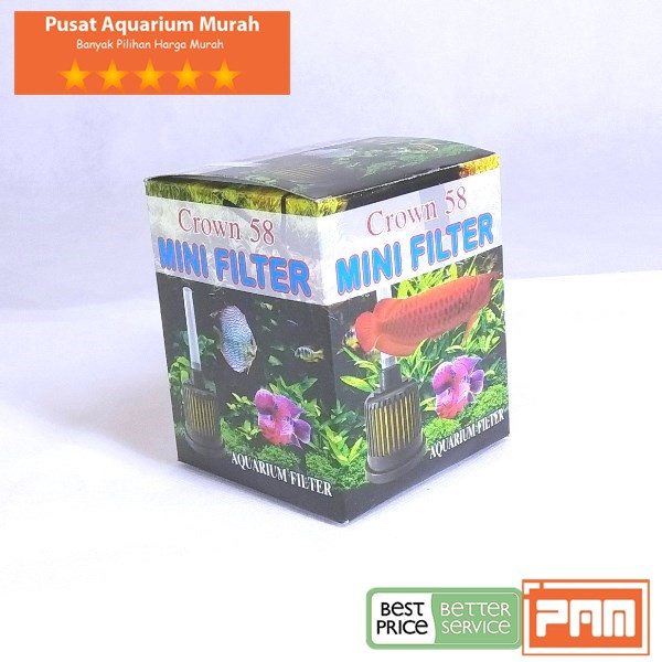 Mini Filter Aquarium Crown 58 Murah Shopee Indonesia