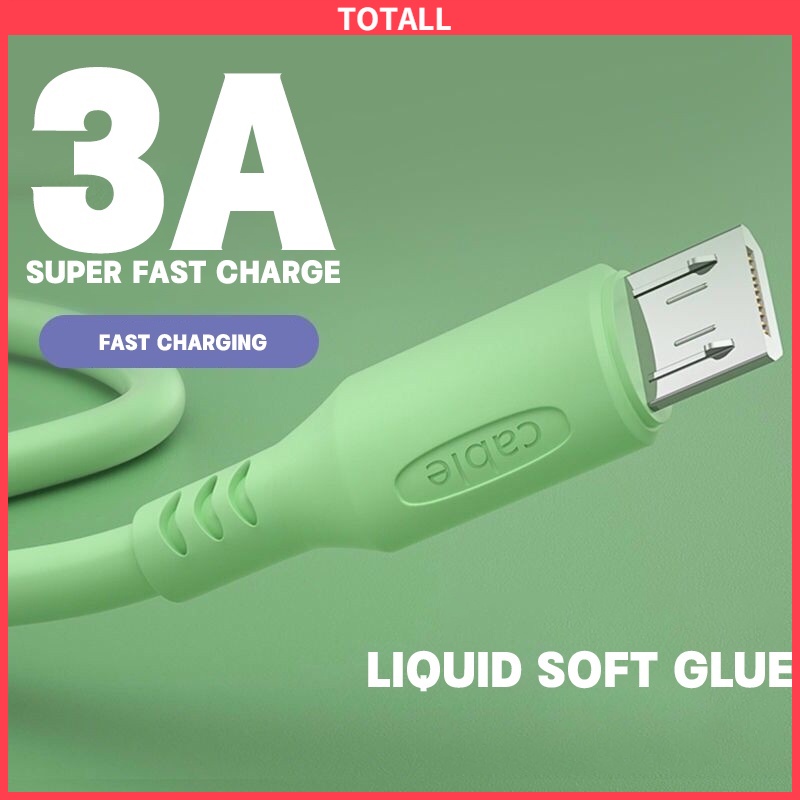 [✅READY STOCK] Kabel Data 3A Type C Fast Charging Cable Android Tangle-free Charger Xiaomi Oppo Samsung Vivo  Penjualan Panas Mode