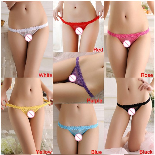 Celana Dalam Thong String Cotton Lining 5 Warna