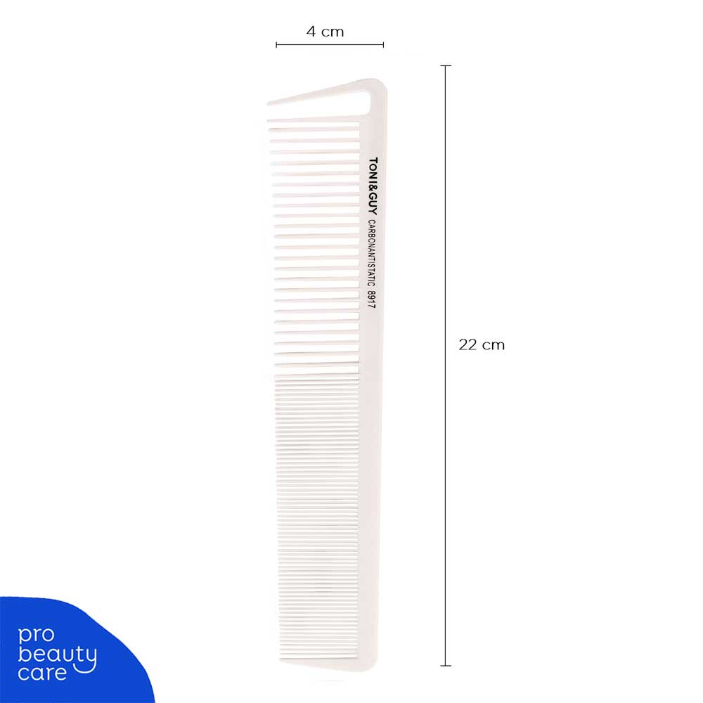 Tony &amp; Guy – Sisir Tulang (Carbon Antistatic Comb) 8917W