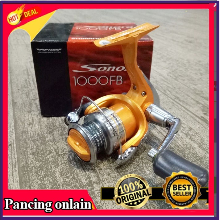 Reel Shimano 1000 Gulungan Pancing Sonora Shimano 1000 FB Alat Pancing 4+1 bb ril/ rel