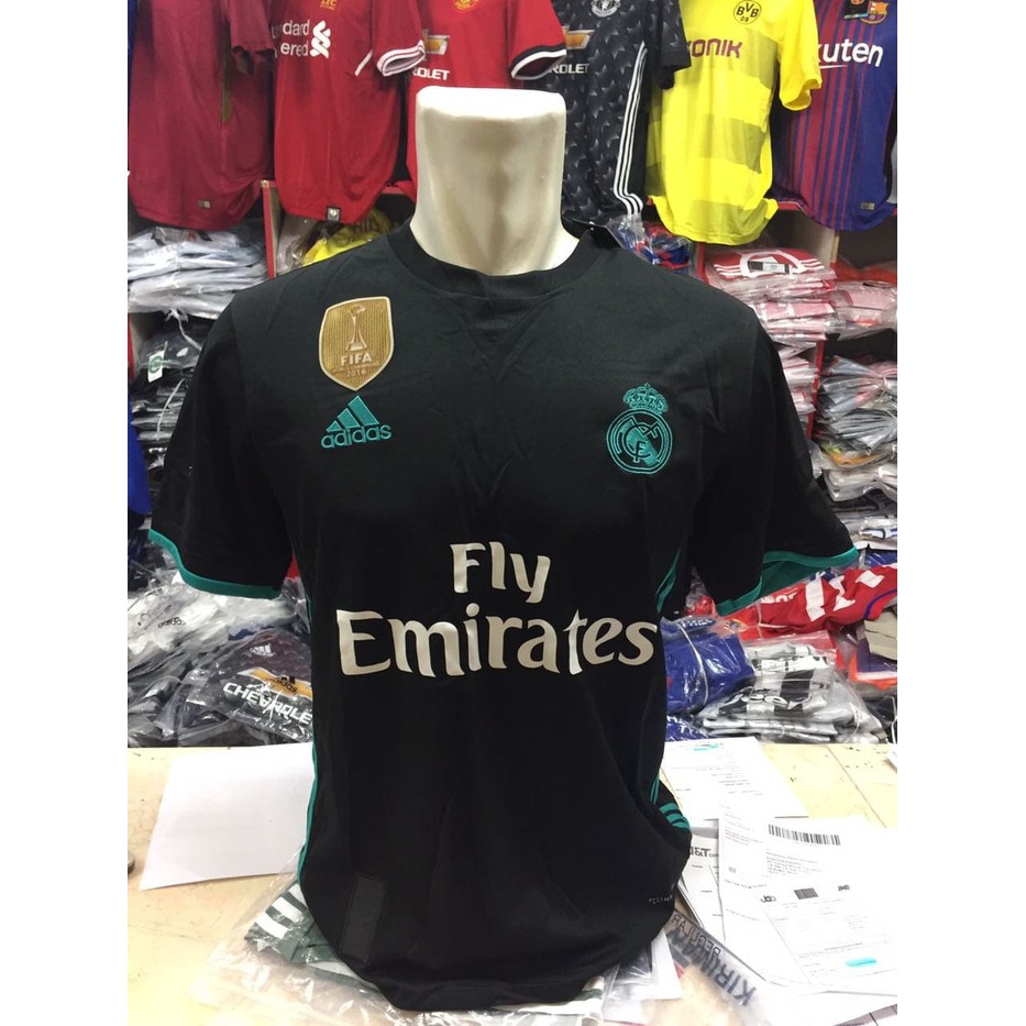 Jersey Madrid AWAY NEW 2017/2018 Grade ori