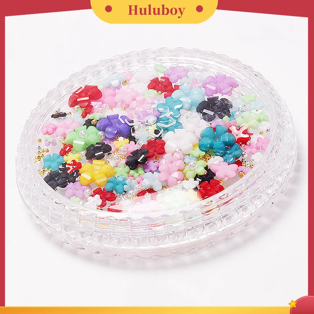 Huluboy Huluboy♡ Ornamen Bunga 3D Bahan Resin Untuk Dekorasi Nail Art