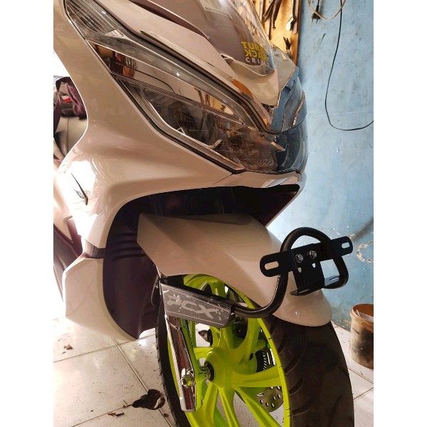 Breket Plat Nomor PCX. Dudukan Plat Nomor Honda PCX