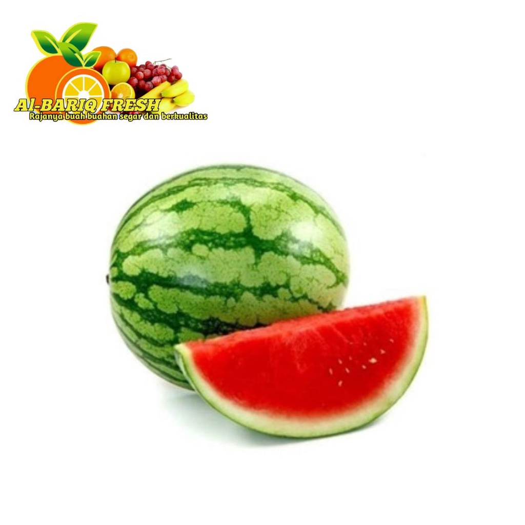 

Semangka Merah 3,5 - 4 kg Al-Bariq Fresh