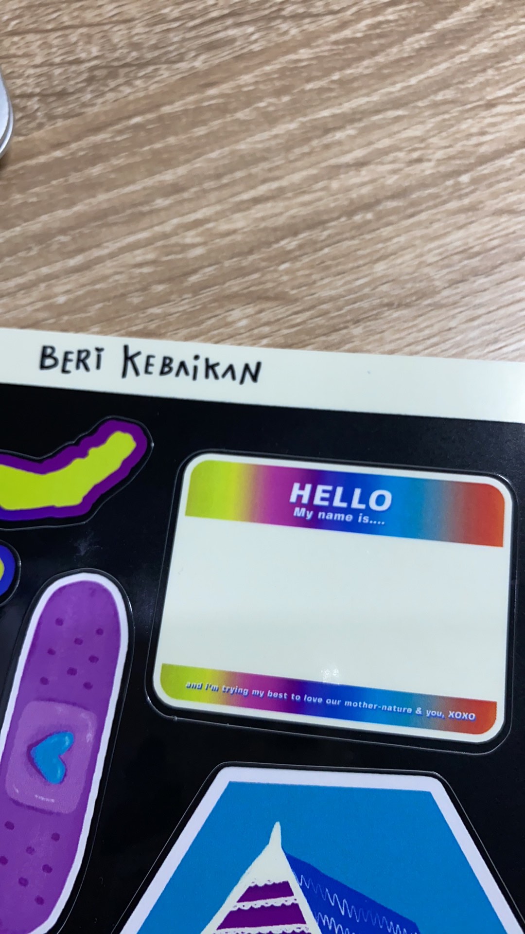 Sticker(+poster) For Donation Kalsel & Sulbar