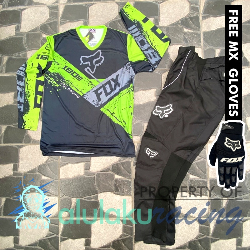 Jersey &amp; Celana MX Trail Motocross - Paket Bundling FOCT1601-F41