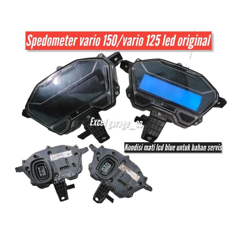 spedometer spidometer speedometer kilometer vario 150 led vario 125 led keyless iss non iss original